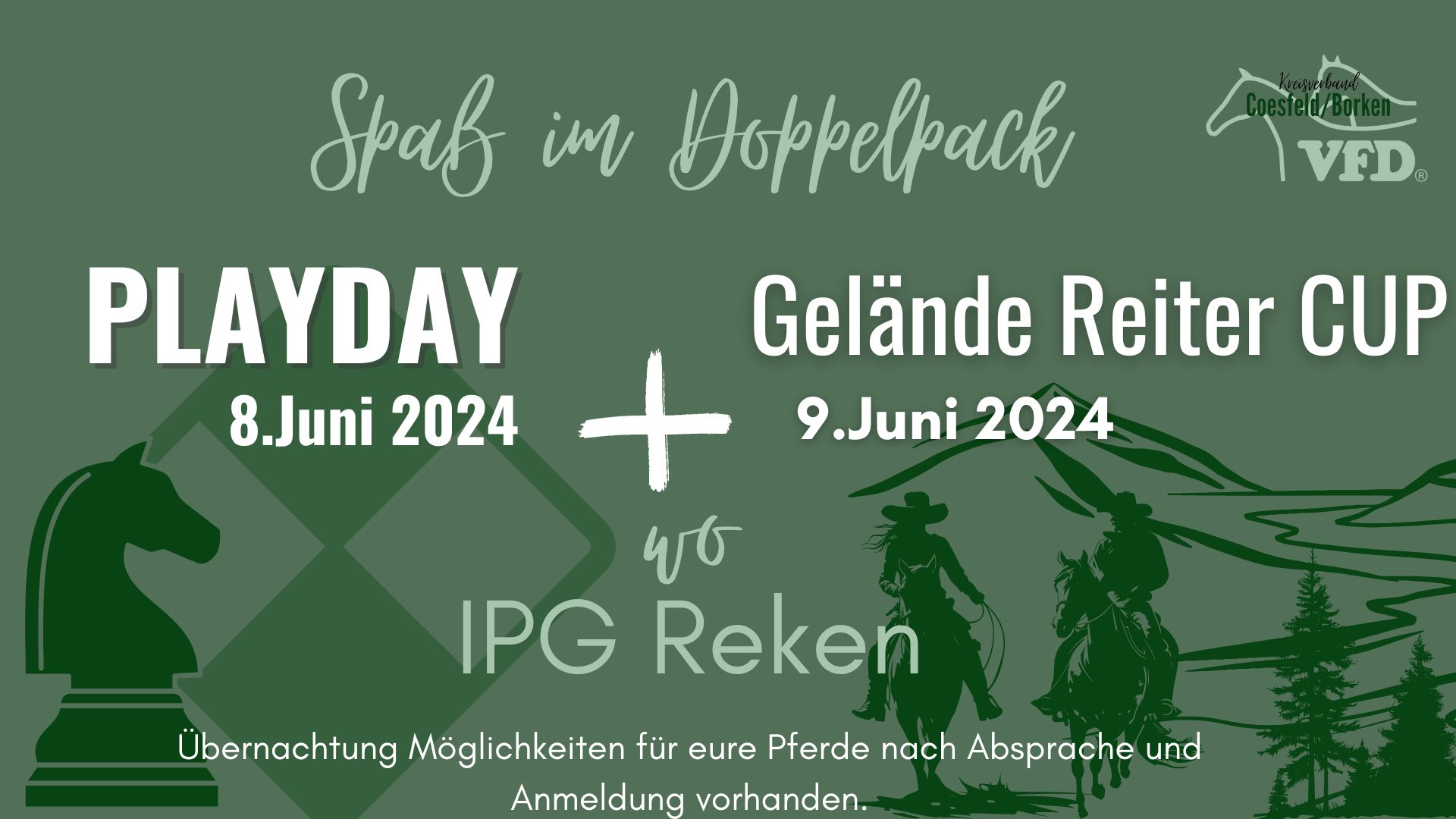 Geländereitercup in Reken (09. Juni 2024)
